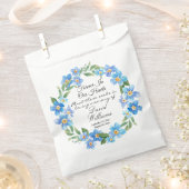 Vergessen Sie mir nicht Blume im Love Memory Seed  Geschenktütchen (Ausgeschnitten)