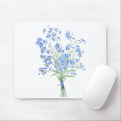 Vergessen Sie mir nicht Bouquet 2020 Mousepad (Mit Mouse)