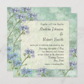 Vergessen Sie mir nicht, dass ich im Frühling nich Einladung (Vorne/Hinten)