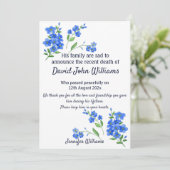 Vergessen Sie mir nicht, dass Sie die Todesbelager Ankündigung (Stehend Vorderseite)