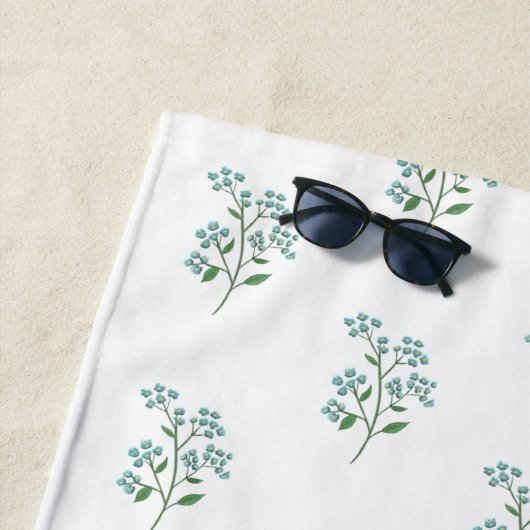 Vergessen Sie mir nicht die blutpreppy Dorm oder d Strandtuch (Beispiel)