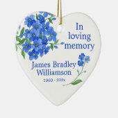 Vergessen Sie mir nicht die Gedächtniswahrheit Keramik Ornament (Rechts)