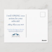 Vergessen Sie mir nicht echtes Anwesen Postkarte F (Rückseite)