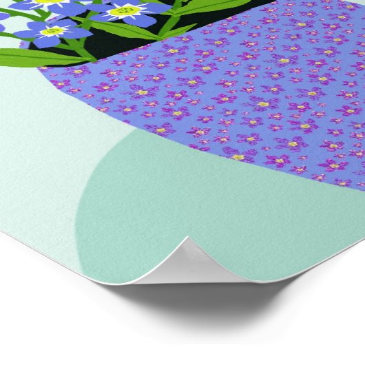 Vergessen Sie mir nicht Poster (Ecke)