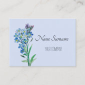 Vergessen Sie mir nicht Visitenkarte (Vorderseite)