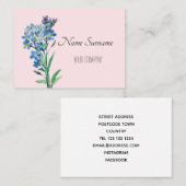 Vergessen Sie mir nicht Visitenkarte (Vorne/Hinten)