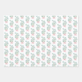 Vergessen Sie mir nicht, Wrap Holiday Wrapping Pap Geschenkpapier Set (Vorderseite 3)