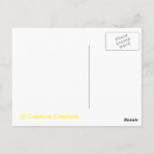 Vergessen Sie mir Noten 2 Postkarte (Rückseite)
