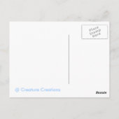 Vergessen Sie mir Noten 2 Postkarte (Rückseite)