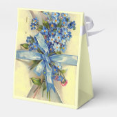 VERGESSEN SIE MIR NOTS WEDEDING AQUAMARIN BLAUE GE GESCHENKSCHACHTEL (Rückseite)