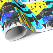 Vergessen Sie Negativ nie 9-11-01 Geschenkpapier (Rolleneckpunkt)