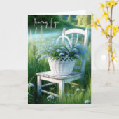 Vergessen Sie nicht, an Sie zu denken Karte (Gelbe Blume)