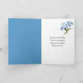 Vergessen Sie nicht, an Sie zu denken Karte (Innenseite)