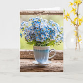 Vergessen Sie nicht, an Sie zu denken Karte (Gelbe Blume)