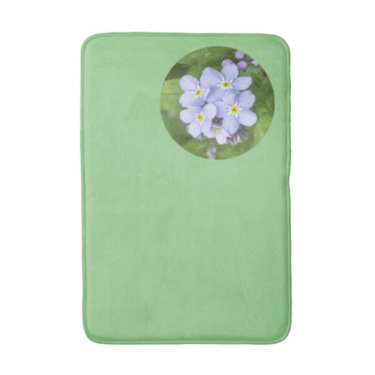 Vergessen Sie nicht. Badematte (Vorderseite Vertikal)