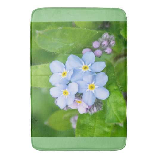 Vergessen Sie nicht. Badematte (Vorderseite Vertikal)