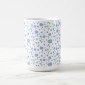 Vergessen Sie nicht, Blume nahtlos Muster Kaffeetasse (Mittel)