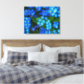 Vergessen Sie nicht-Blume überzogene Canvas Art Leinwanddruck (Insitu (Schlafzimmer))