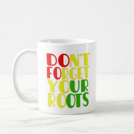 Vergessen Sie nicht, dass Sie Ihr schwarz-afrikani Kaffeetasse