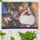 Vergessen Sie nicht den Knoblauch, Budapest Geschirrtuch (Gefaltet)