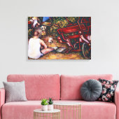 Vergessen Sie nicht den Knoblauch, Budapest Leinwanddruck (Insitu (Wohnzimmer))