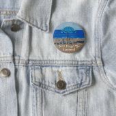 "Vergessen Sie nicht den Lichtschutz"! Button (Beispiel)