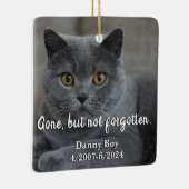 Vergessen Sie nicht die Erinnerung an Haustiere Keramikornament (Rechts)