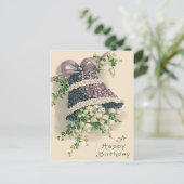 Vergessen Sie nicht die Lüge der Talglocke Postkarte (Stehend Vorderseite)