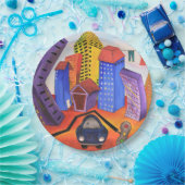 Vergessen Sie nicht die Teller von Papierabfällen (Party)