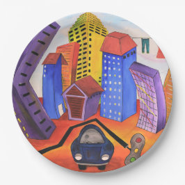 Vergessen Sie nicht die Teller von Papierabfällen