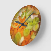 Vergessen Sie nicht, die Uhrenhalterung vorzuberei Runde Wanduhr (Winkel)