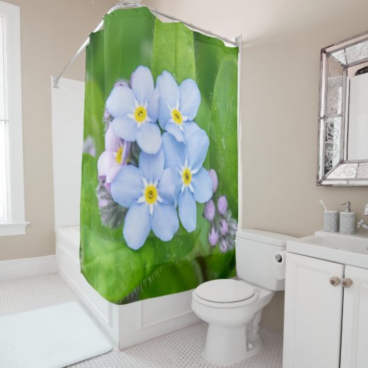 Vergessen Sie nicht Duschvorhang (Beispiel)