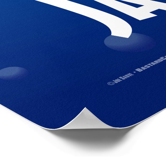 Vergessen Sie nicht, ein jawsome Funny Shark Poste Poster (Ecke)