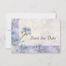 Vergessen Sie nicht-florale Hochzeit speichern Sie Save The Date