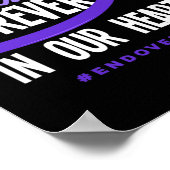 Vergessen Sie nicht für immer in unserem Herzen, E Poster (Ecke)