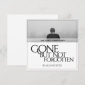 Vergessen Sie nicht - hell (Vorne/Hinten)