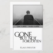 Vergessen Sie nicht - hell (Vorne/Hinten)