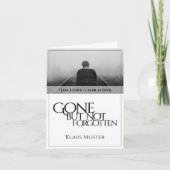 Vergessen Sie nicht - hell Karte (Vorderseite)