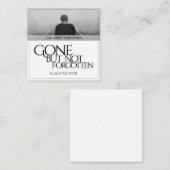 Vergessen Sie nicht - hell Mitteilungskarte (Vorne/Hinten)