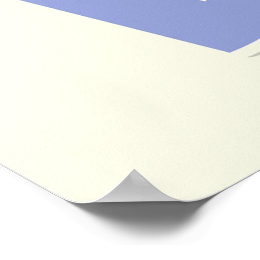 Vergessen Sie nicht, inspirierende Sonnenwolken zu Poster (Ecke)