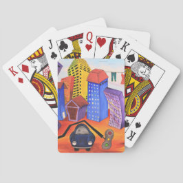 Vergessen Sie nicht, Karten zu spielen, die wackel Spielkarten