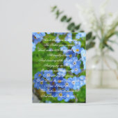 Vergessen Sie nicht Niedliches Christliches Kinder Postkarte (Stehend Vorderseite)