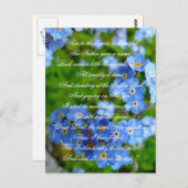 Vergessen Sie nicht Niedliches Christliches Kinder Postkarte (Vorne/Hinten)