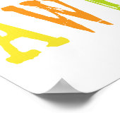 Vergessen Sie nicht, phantastisches Plakat zu sein (Ecke)