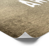 Vergessen Sie nicht, Phantastisches Zitat-DFTBA-Po Poster (Ecke)