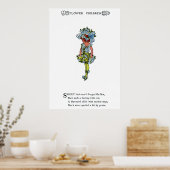 Vergessen Sie nicht Poster (Küche)