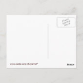 Vergessen Sie nicht - Postkarte (Rückseite)