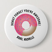 Vergessen Sie nicht Sie sind Phantastisch Valentin Button (Vorderseite)