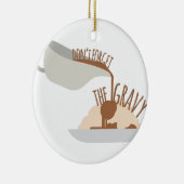 Vergessen Sie nicht Soße Keramik Ornament (Rechts)