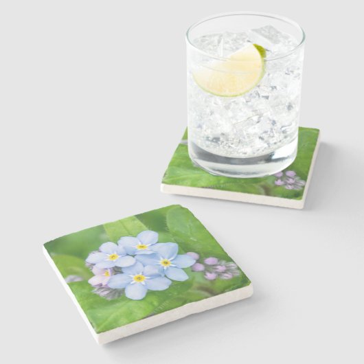 Vergessen Sie nicht, Stone Untersetzer (Seitenansicht)